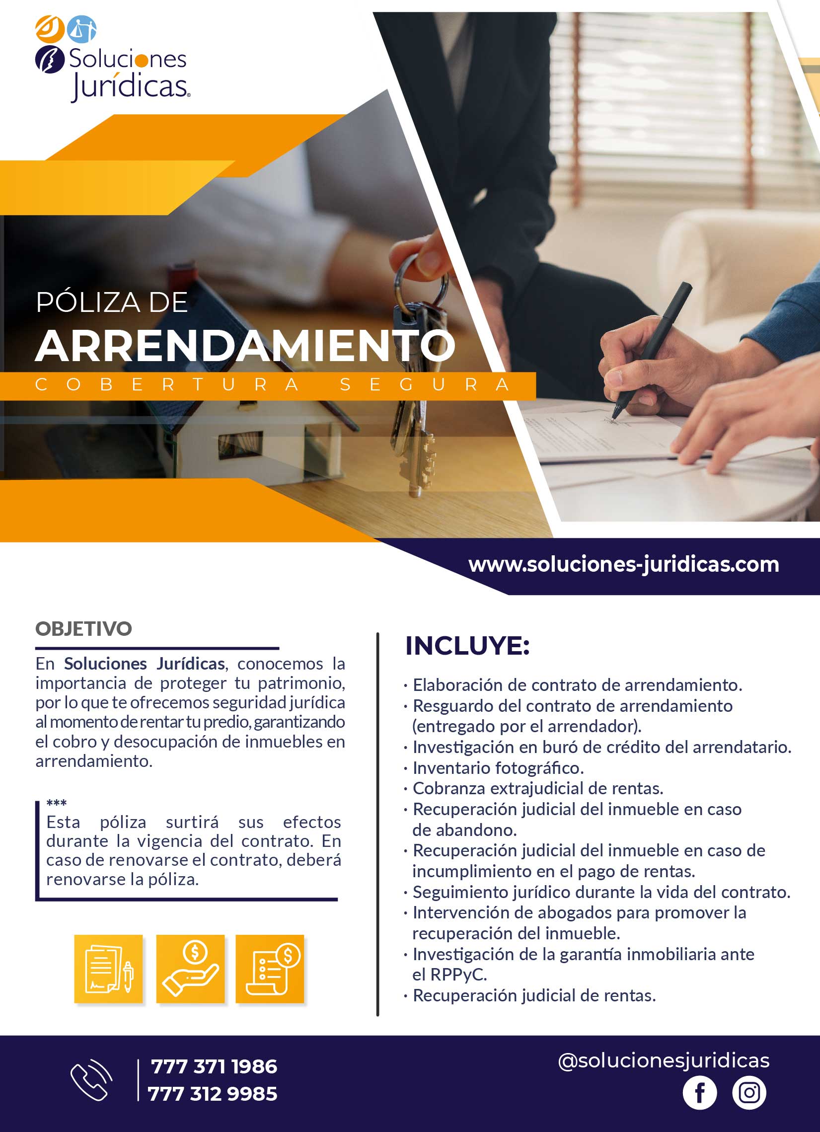 Pólizas Jurídicas De Arrendamiento Soluciones Jurídicas 0318